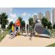 Customized Stainless Steel Tunnel Slides For Kid Playground Park