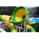 Exciting Aqua Park Equipment Fiberglass Water Slide For Aqua Parks