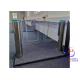 Security 60-110cm Pedestrian Entrance Swing Turnstile Acrylic Arm With Brushless Motor
