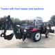 4WD Agriculture Farm Tractors 30hp Diesel Engine With Front Loader And Backhoe