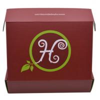 Recyclable 250gsm Corrugated Mailing Boxes Both Sides Printing