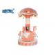 140KG Kiddy Ride Machine Mini Electric Children Riding Carousel For Three People