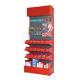 Factory customized color size metal heavy duty shelves wall shelves for cosmetics display gondola