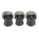 7*8.7*8.1cm  Wax Skull LED Gift Light With CR2032 Button Cell Battery