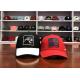 Different type of ACE brand custom design your own logo color 6panel red baseball caps hats