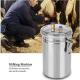 5 Cows/h Electric Cow Milking Machine Stainless Steel Advanced Technology