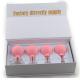 Simple and Portable Glass Rubber Cupping Set for Body Cup Vacuum Suction Massage Tool