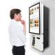 21.5'' Wall Mount White Bill Payment Kiosk Menu Display Board Pos Machine