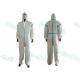 PP White Disposable Protective Coveralls Overalls Disposable Protective Clothing