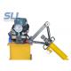 Portable Manual Hydraulic Steel Bending Machine / Concrete Spraying Equipment