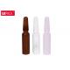1.5ml Capacity Mini Cosmetic Containers Plastic Skin Ampoules Shatter Resistant