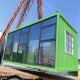 Quick Assembly Real Card Coated Prefab House Shipping Container