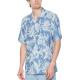 Vintage 45% Viscose Hawaiian Mens Casual Short Sleeve Shirts Button Up Relaxed Fit