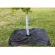 Anti UV Woven PP Ground Cover Fabric Black Color