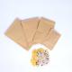 Resealable Snack Package Kraft Paper Zipper Bag with Custom Printing