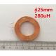 25mm Round Toy coil in stock,hollow coil wireless charging coil receiving