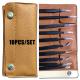 High Precision Stainless Steel Tweezers For Cleanroom Assembly Tools 10pcs/Set