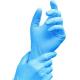 Medical Nitrile Powder Free Examination Gloves Anti Static Personal Protection