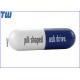 Full Plastic Pill Shaped Usb Drive Medicine Promotional with Key Ring