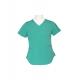 170 GSM Polyester 95% Spandex 5% 4 Way Stretch Scrubs With Zipper And Loop