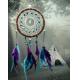 Antique Imitation Dreamcatcher Gift checking Dream Catcher Net With natural stone Feathers Wall Hanging Decoration Ornam