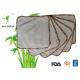 Multi Color Reusable Bamboo Baby Wipes Softness Organic Bamboo Founded