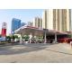 Petrol station Outdoor waterproof customized design gas station canopy