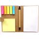 16 * 11cm size Customized 350 GSM kraft paper Recycled Paper Notepad