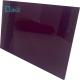 UV Blocking Coloreds Purple See Through Glossy Solid Perspex Sheet For Signage