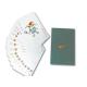 Custom Printing Paper Card , One Set Standard Size Poker Printing With Box Packaging