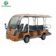 Qingdao China Wholesale price tourist Bus four wheels electric sightseeing bus with mainterance-free batery for sale