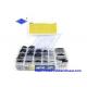 Black 396pcs O Ring Seal Box Kit For Excavator Construction machinery and equipment