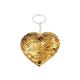 Plastic Shine Zinc Alloy Metal Personalized Keychain Gifts Rhinestone Lovely Heart Shape