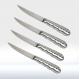 4 PCS BBQ Tools 10 Length Kitchen Stainless Steel Carving Knife Set