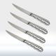 4 PCS BBQ Tools 10 Length Kitchen Stainless Steel Carving Knife Set