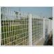 Arc Garden Wire Mesh Fence Panels Round / Square Post Roll Top Easily Assembled