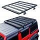 Jeep Wrangler JL Car Roof Racks 4X4 Aluminum Alloy Luggage Carrier 1500*1425*55mm 25KG