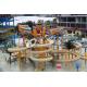 Exciting family water park in giantic waterhouse with different style waterslide / Fiberglass water slides