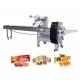 Wafer Biscuits Pillow Type Packing Machine Chocolate Bar Automatic Flow Servo