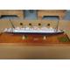 High Simulation Cruise Ship Toy Models R.M.S. Olympic  Cruise Ship Shaped