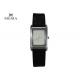 Square Face Fancy Multifunction Wrist Watch White Dial MEMA Brand Shockproof