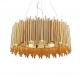 Brubeck Contemporary Dining Room Chandeliers For Restaurant Corridor Brass Finish