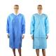 SMS nonwoven visitor gown disposable lab coat lab gown