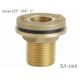 TLY-1018 1/2-2 Male brass water meter connector NPT copper fittng water oil gas connection matel plumping joint