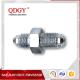 qdgy steel material with chromed plated coating -3 AND -4 AN  SAE Brake Adapter Fittings10MM X 1.25 Male