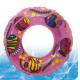 Inflatable swim ring with flatfishes cartoon pattern