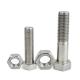 DIN933 DIN931 Stainless Steel Bolt SS304 Plain Hex Head Bolts And Nuts For Industry