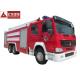 High Pressure Fire Rescue Truck Long Distance Water Jetting 12T Capacity