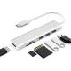 Integrated USB C Hub 10gbps HDMI USB A Card Reader  Data Transfer Speed