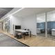Glawall Glaszed Partition Wall Different Style High End With Single Glass